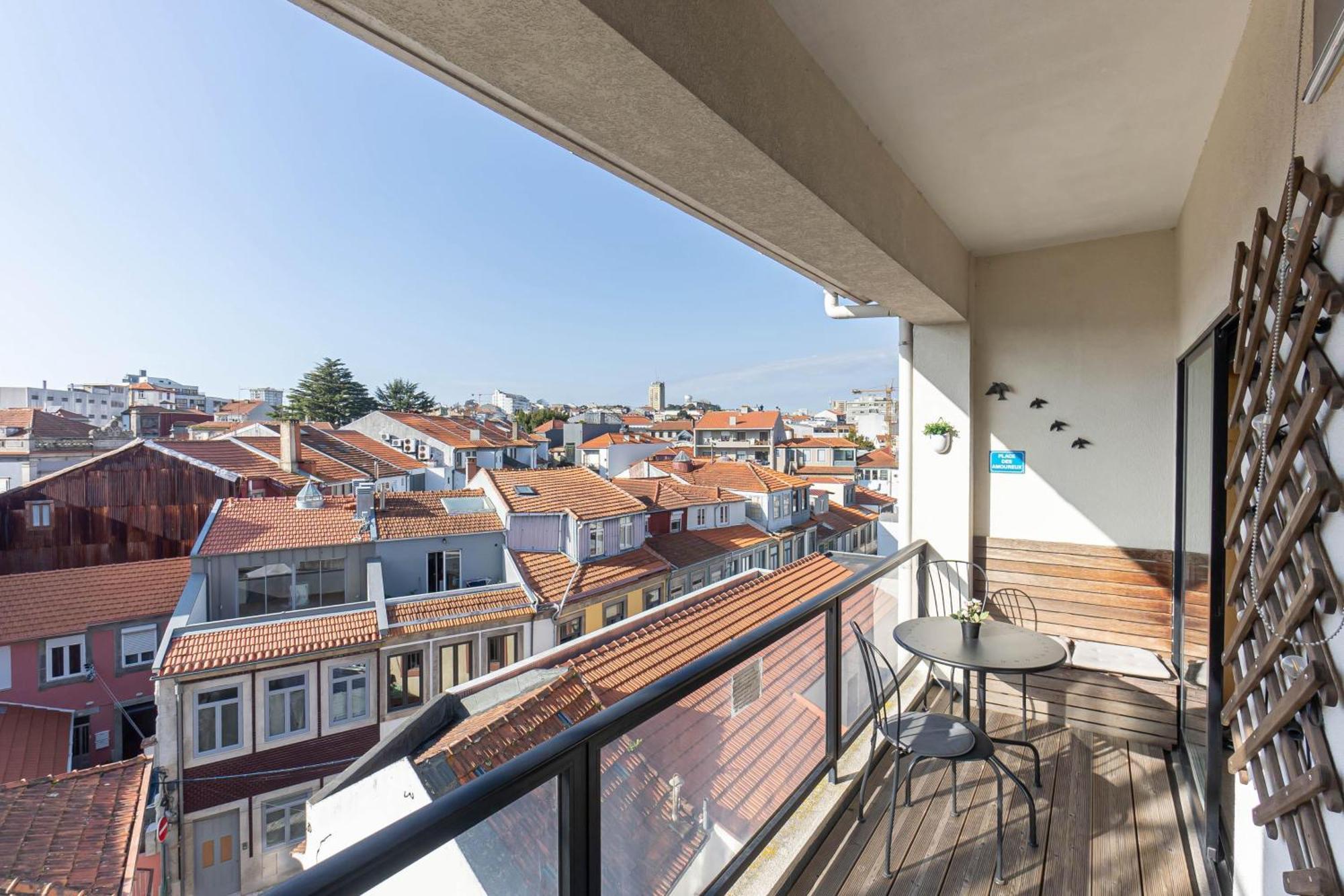 Top Floor Apartment With Sunny Balconies ปอร์โต ภายนอก รูปภาพ